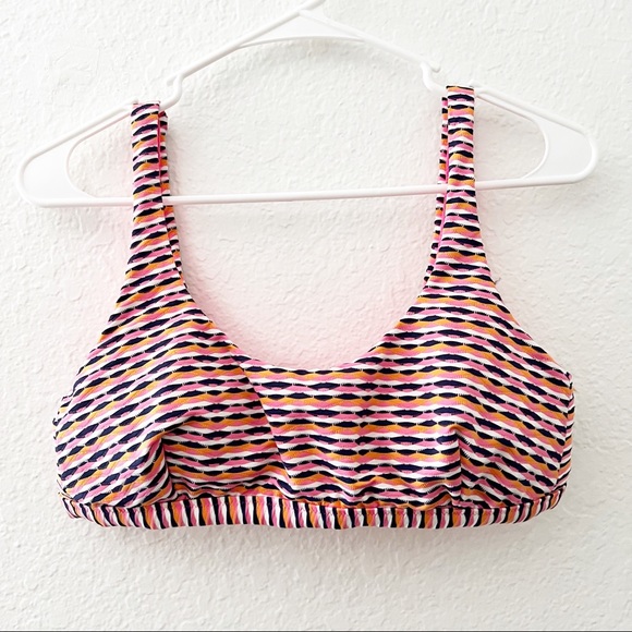 Athleta Other - Athleta | Pink Marbella Scoop Neck Bikini Top